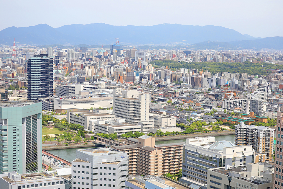 理由②長崎市・福岡市を中心とした地域密着型。